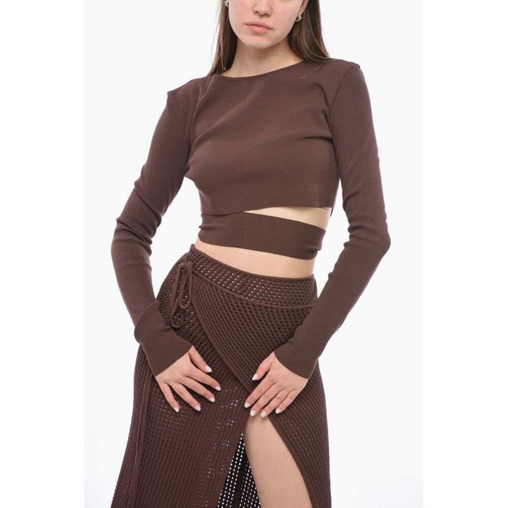 Long-Sleeve Top with Cut-Out Detail